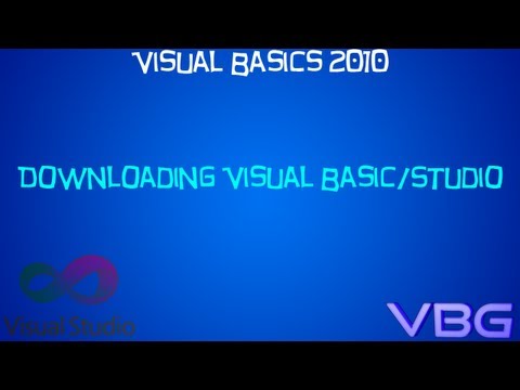 Visual Basic 2010: Introduction Tutorial - How to download Visual Studio/Basic - HD VIDEO WITH VOICE
