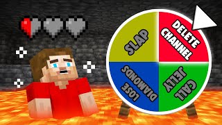 If I Take Damage, I Spin The Wheel... (Minecraft)