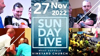 Sun 27 Nov 2022. Baptisms and Stories.