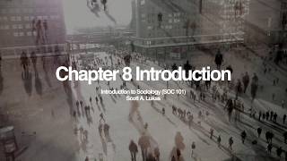Sociology 101 – Chapter 8 Introduction