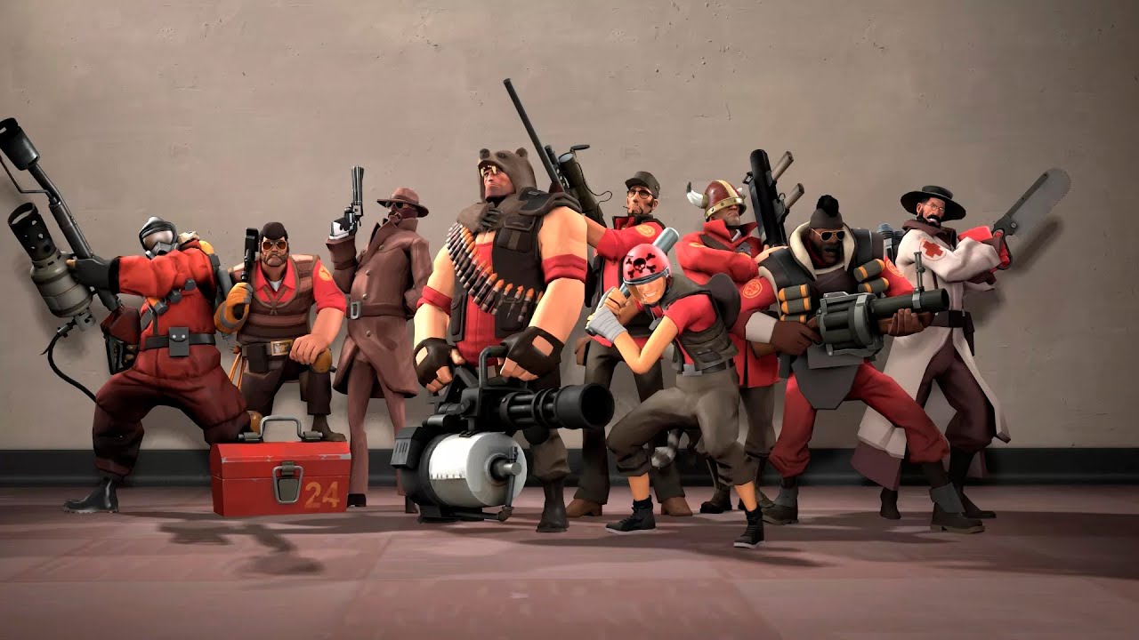 Обзор на все классы в Team Fortress 2 - YouTube