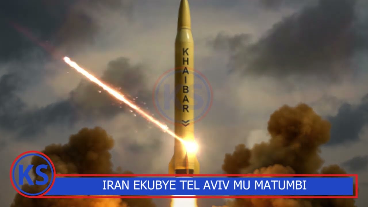 IRAN Ekubye Missile Ey'omutawaana Ku Kibuga Tel Aviv, Abantu Batidde!!