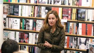 Peter Faulkner reading from  RUFIUS  by Sarah Walton  Waterstones