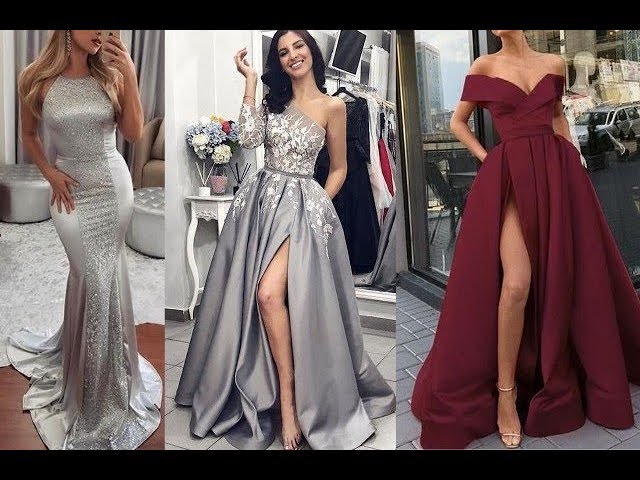 The most Beautiful Dresses in the world 2019اروع موديلات فساتين سهرة فخمة -  YouTube