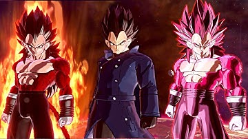 Xeno Vegeta SDBH ( Base - SSJ4 LB ) All Transformations | Dragon Ball Xenoverse 2 Mod