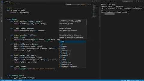 TCR test && commit || revert -- Rope in Python 3/3 -- Make it Right