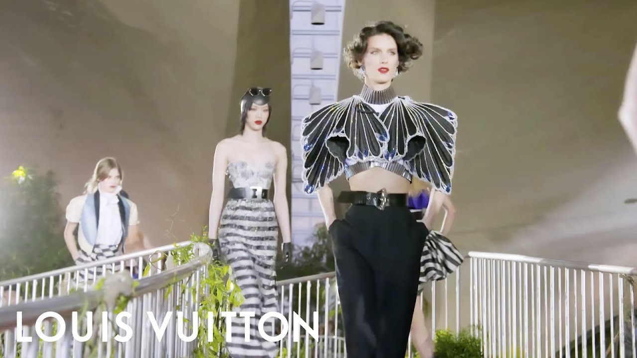 Louis Vuitton Held Its 2020 Cruise Show at JFK Airport