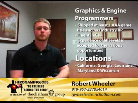 Graphics Programmer Position open in the Video Gaming Industry