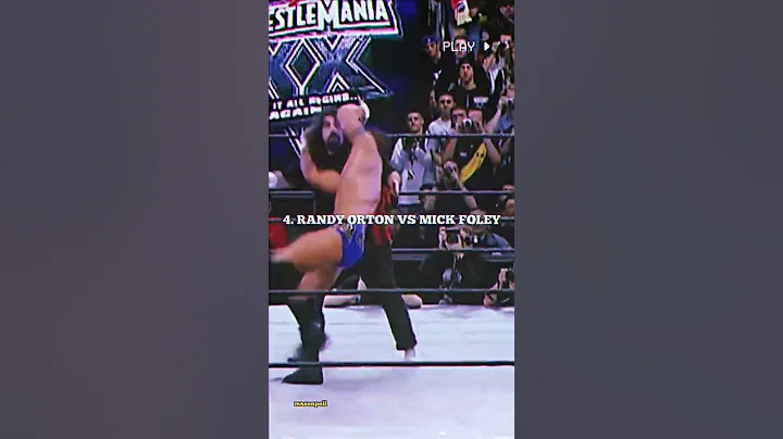 Top 5 Randy Orton rivalries #wwe #wrestlemania #randyorton #rko #