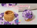 Crochet Basket Flower Bouquet Crochet Ideas For Beginners