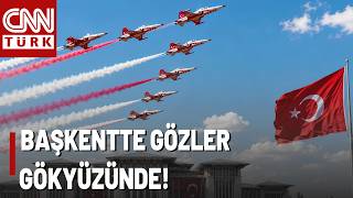 Türk Yıldızları NATO İçin Uçuyor! Ankara'da Gösteri Uçuşu Öncesi Son Provalar Alınıyor
