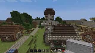 Minecraft Working Windmill
