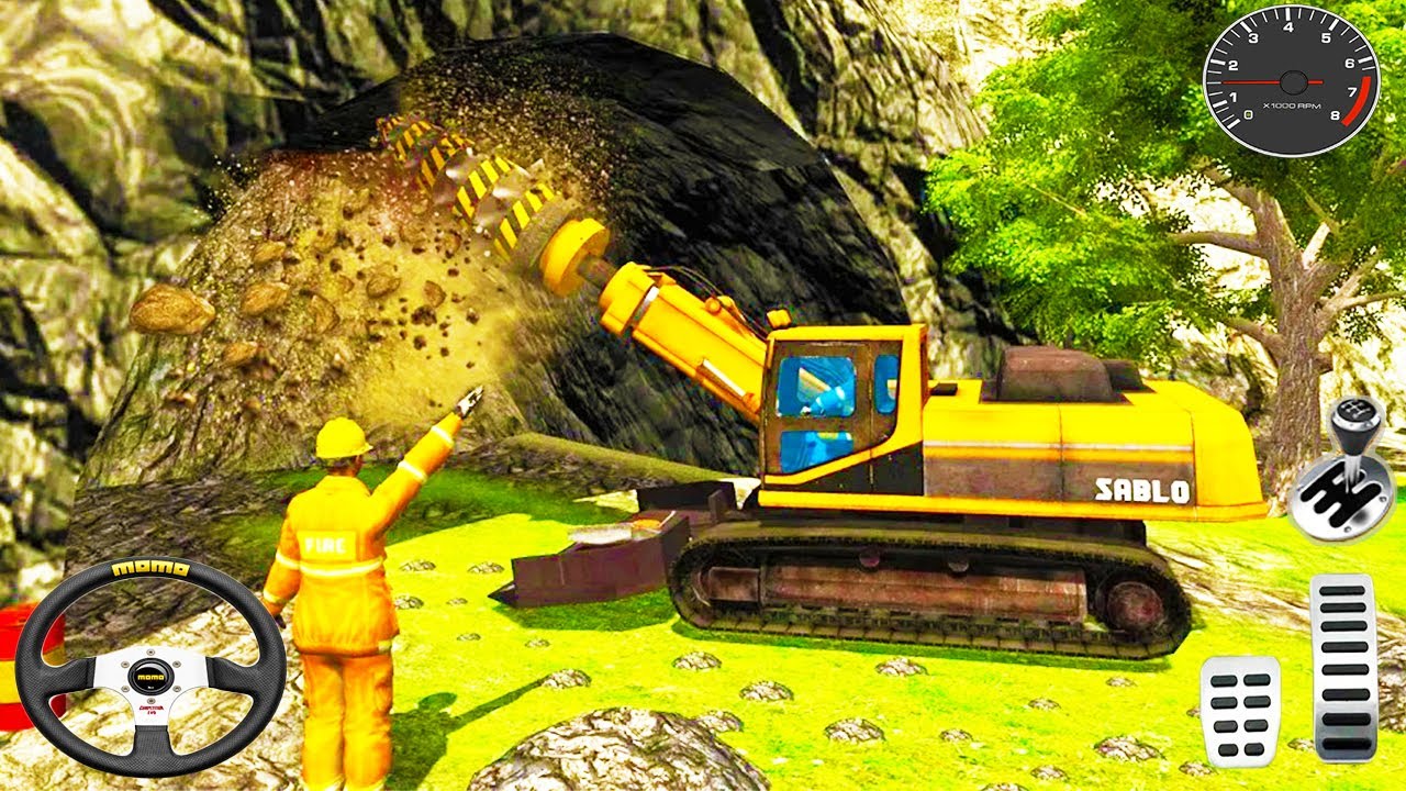 Super Construction Machine - Mega Tunnel Construction Simulator - Android Gameplay 2021