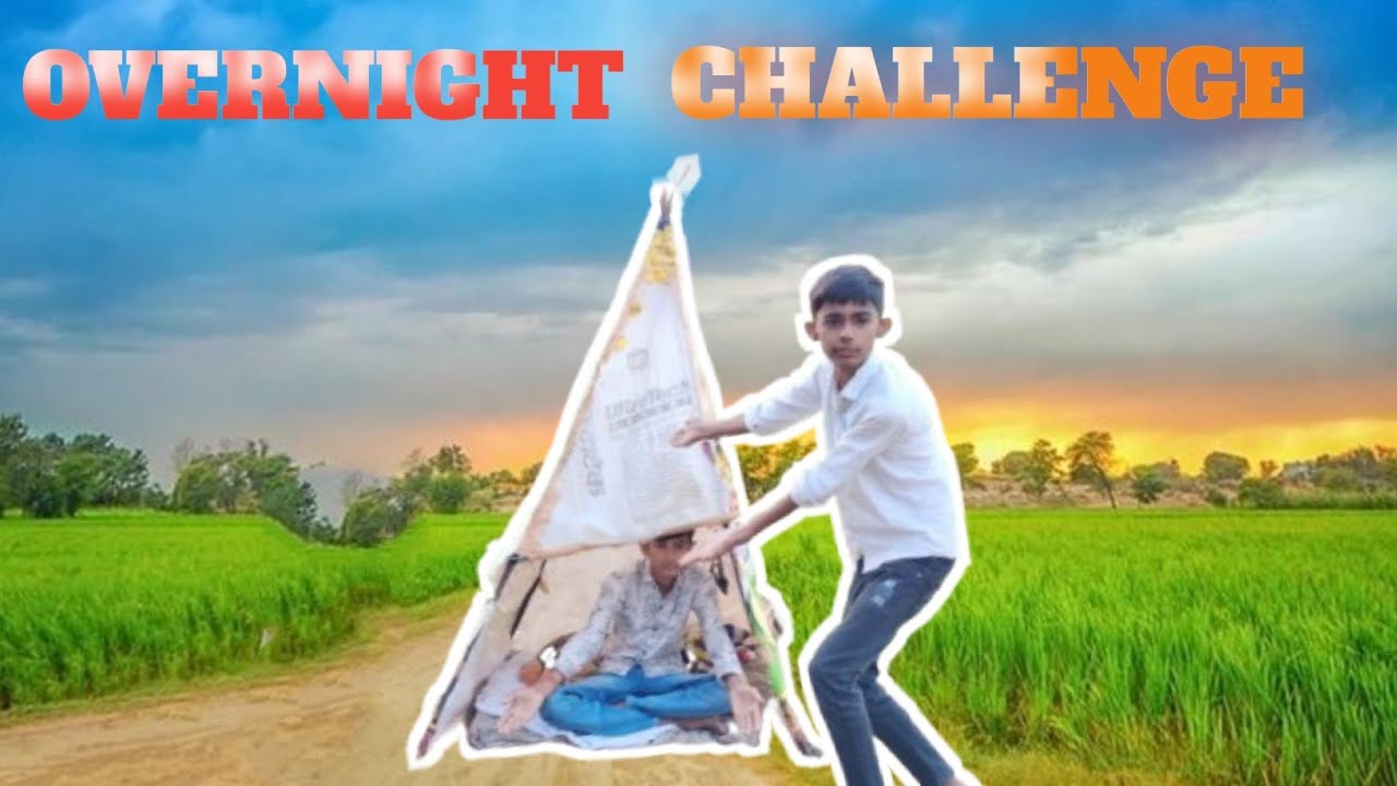 Overnight Challenge In Hut House 🏡 | झोपड़ी में हालत ख़राब हो गई  😱