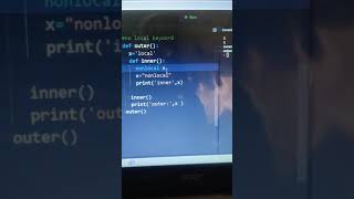 Nonlocal Keyword in python #nepali