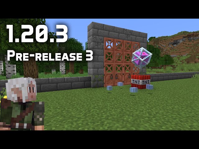 Minecraft 1.20.3 Pre-Release 1