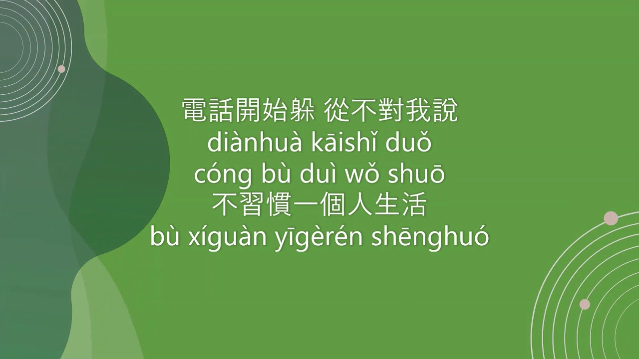 Watch 周杰倫 Jay Chou 五月天阿信Ashin Mayday 【說好不哭 Shuo Hao Bu Ku】 Chinese Pinyin English on YouTube Watch 周杰倫 Jay Chou 五月天阿信Ashin Mayday 【說好不哭 Shuo Hao Bu Ku】 Chinese Pinyin English on YouTube