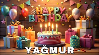 Doğum Günün Kutlu Olsun Yağmur, Happy Birtay Yağmur, Hbd