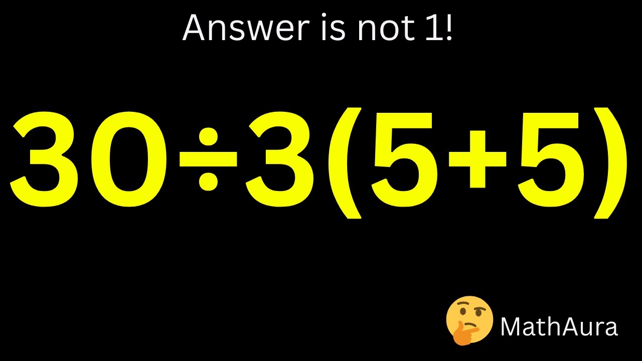 Most Get It WRONG! | Advanced Math Trap Question | Answer is NOT 1 ...