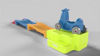 360 View | Deluxe Expandable Growing Kids Roller Coaster | Simplay3