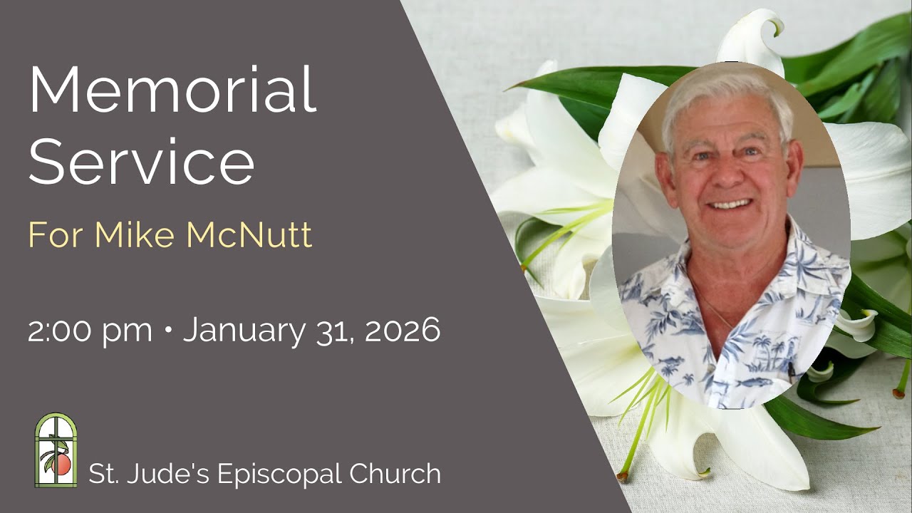 Memorial Service - For Mike McNutt, Jan 31, 2026, 2:00 PM - YouTube