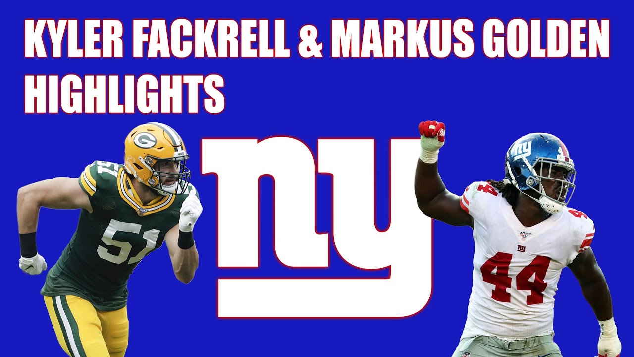 NY Giants: Markus Golden & Kyler Fackrell side-by-side highlights