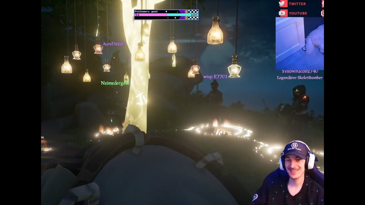 easter egg sea of thieves glitterbeard Stream Danleee93 YouTube