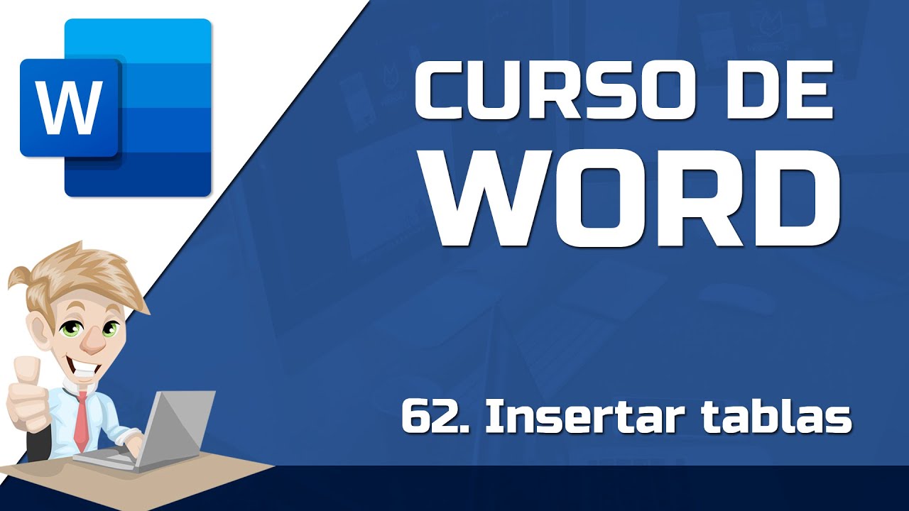 62 Insertar tabla en Word - CURSO DE WORD GRATIS