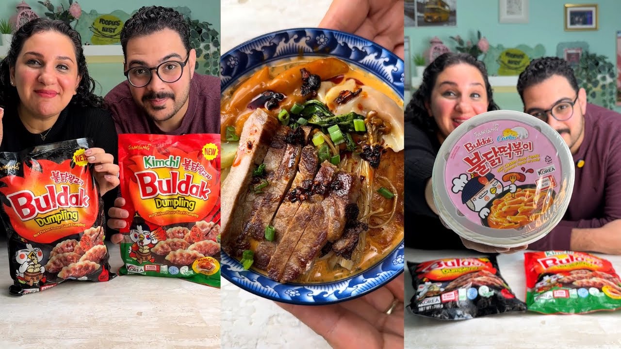 طلع لسه في Buldak تاني😱😱😱