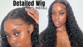 *DETAILED*  CURLY 26” Wig START-TO-FINISH wig install! | Bald cap method ft Yolissa hair