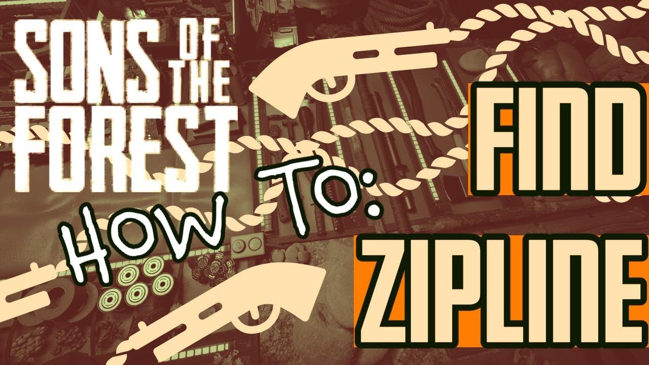Sons of the Forest Zipline Location - YouTube