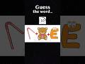 Guess the Word Quiz #7 Fun Brain Teaser Short #shorts #quiz
