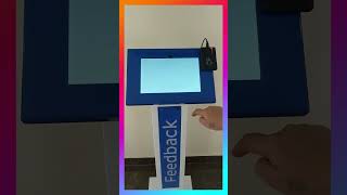 Smiley Feedback|Survey Terminal|Tablet|Touch Screen with RFID technology