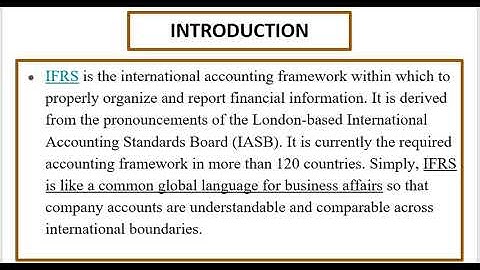 IFRS chapter 1 session 1for 5th sem bcom