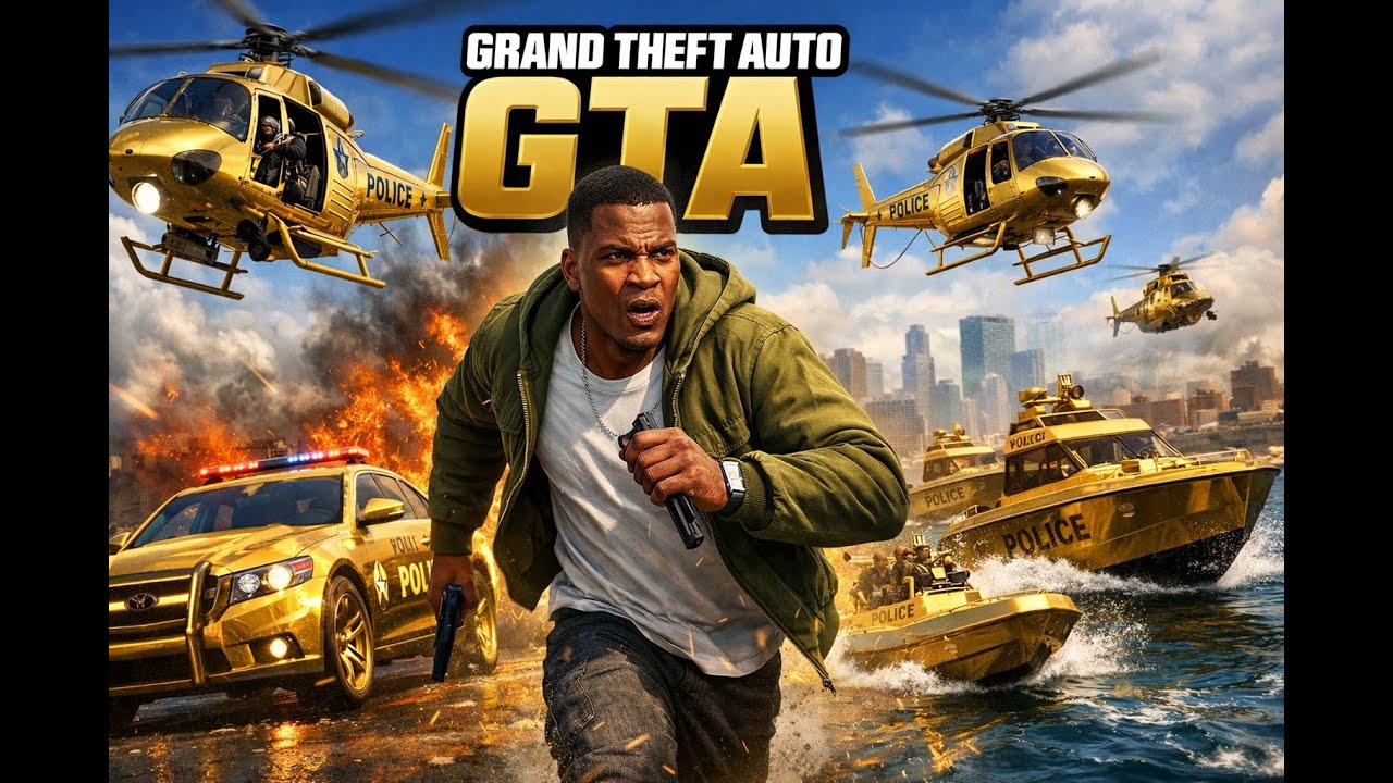 Playing GTA 5 and doing challenges. 