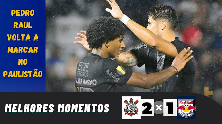 PEDRO RAUL MARCA E CORINTHIAS VENCE NO PAULISTÃO - Bra 1 x 2 Cor