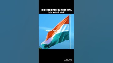 This song is made by Indian blink the credit goes to @Vvvanshikavideos4344 #blackpinkinyourarea