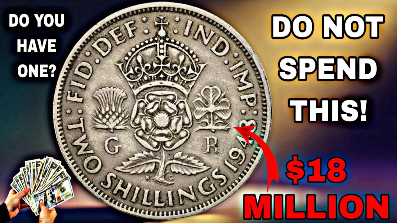 Collectors Alert! Top 5 Rare UK Two Shilling Coins That Are Worth a Fortune!