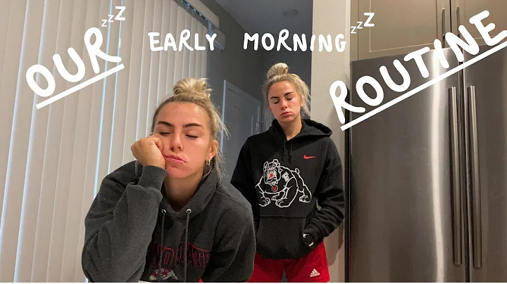 OUR COLLEGE MORNING ROUTINE I CAVINDER TWINS