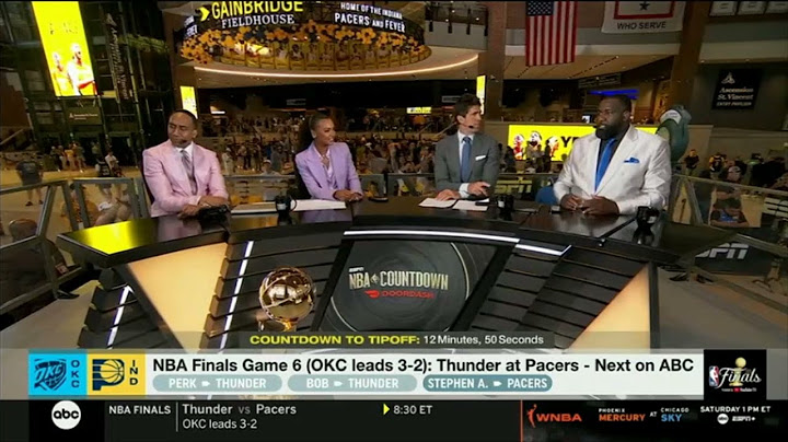 NBA Countdown | "The kiss of death" - Perk shocked by Stephen A. pick Pacers over Thunder tonight
