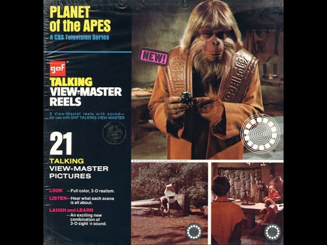 Planet of the Apes Talking Viewmaster 