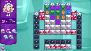 Candy Crush Saga LEVEL 174 | NO BOOSTERS (new version*)✔️