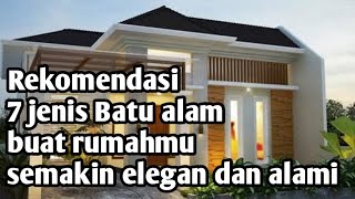 Rekomendasi 7 jenis batu alam untuk dinding bikin rumah jadi elegan dan alami || #batualam #catdasar screenshot 3