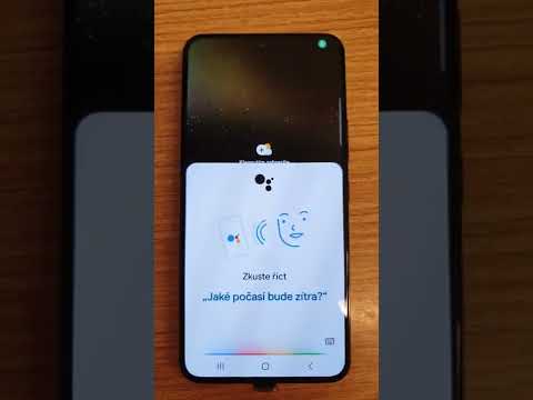 Google assistant v češtině na Samsung Galaxy S22