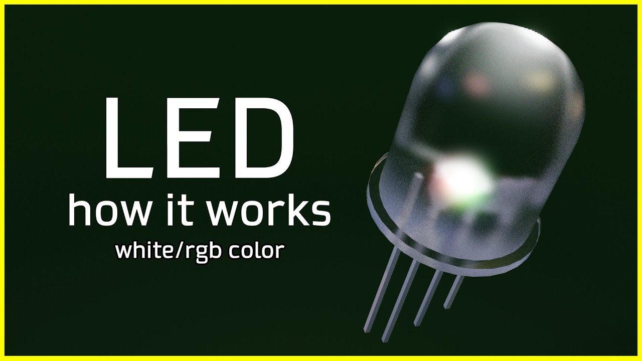 light emitting diode คือ Update 2022 How LED works ⚡ What is a LED (Light Emitting Diode)