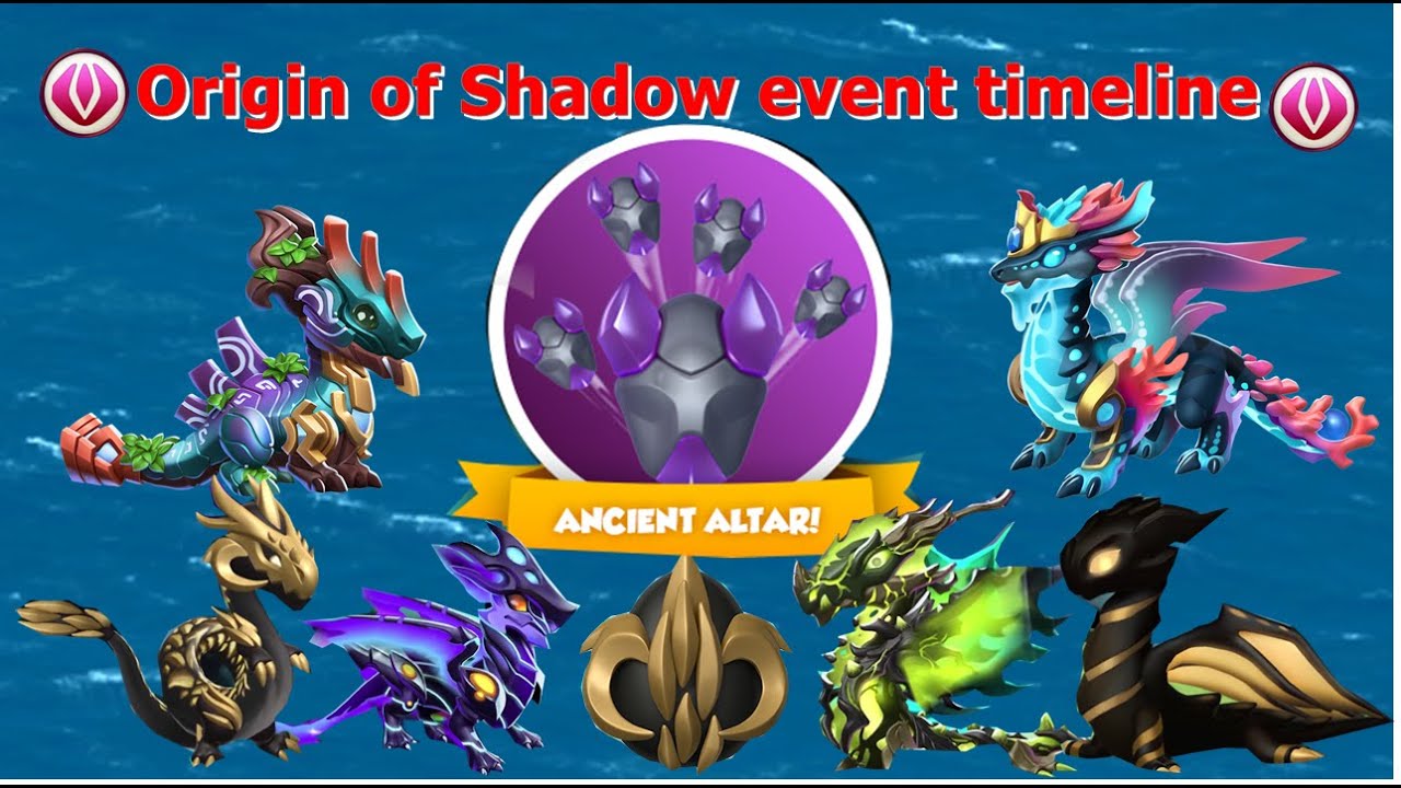 Origin of Shadow event timeline-Dragon Mania Legends | Sigil Map | DML