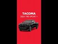 Le tacoma 2024 trd sport plus