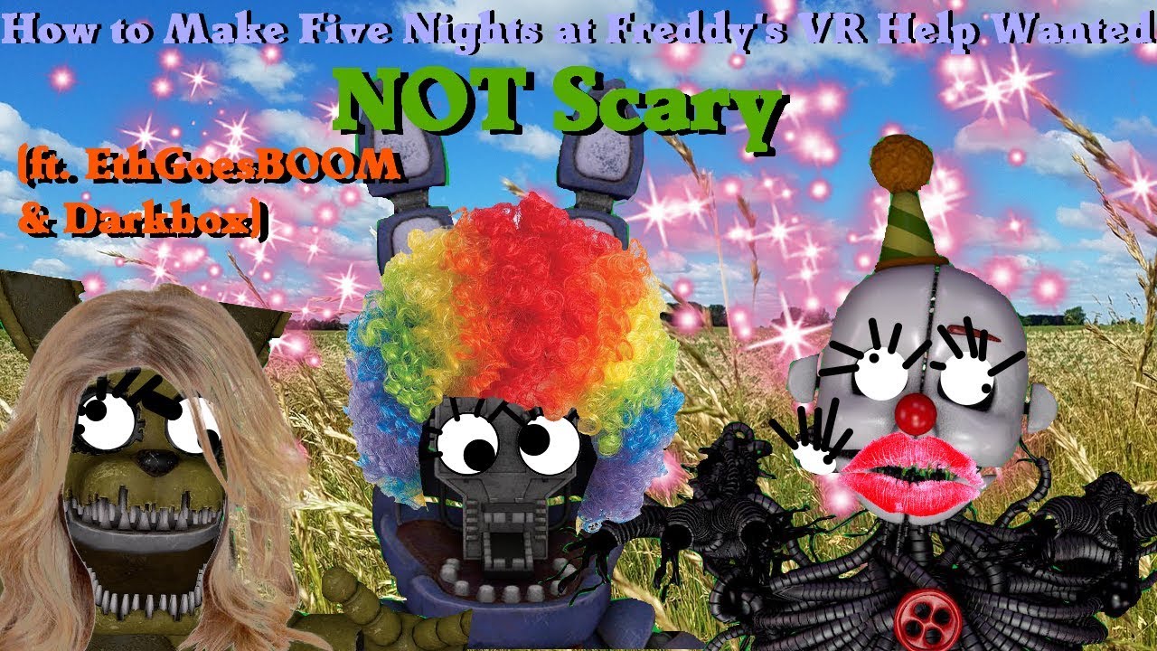 FNAF 6 HAS NEVER BEEN THIS TERRIFYING.. (FNAF 6 IN VR)