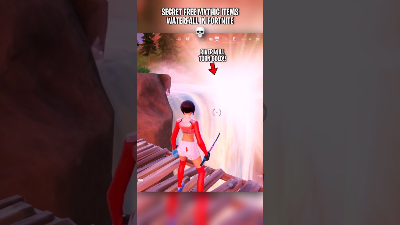 Секретный бесплатный мифический предмет «Водопад» в 7-й главе Fortnite 🤯 