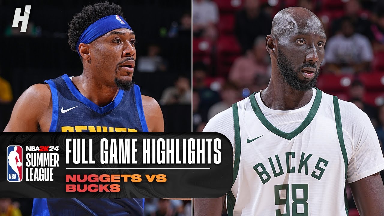 Denver Nuggets vs Milwaukee Bucks - Full Game Highlights | July 7, 2023 NBA Summer League